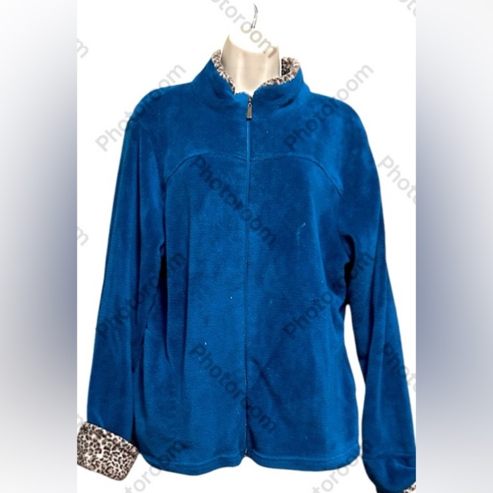 Thick warm fleece jacket